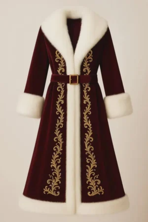 women-embroidery-christmas-coat