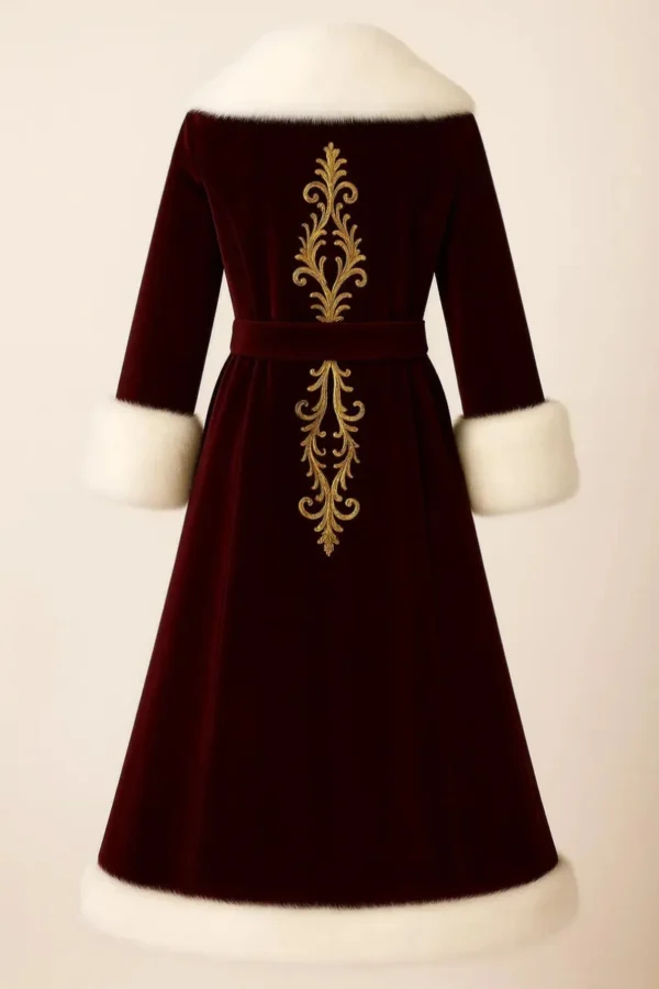 women-embroidery-christmas-coat